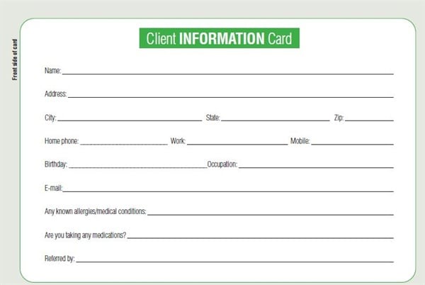 customer data sheets for excel