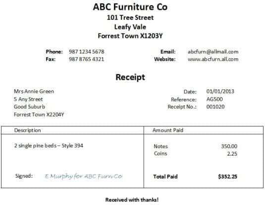 payment receipt image 8
