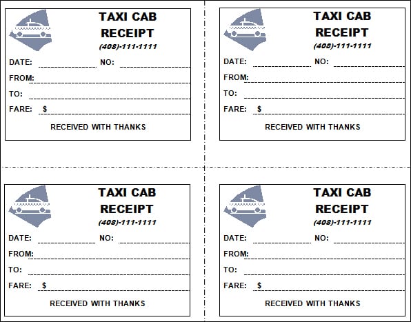taxi receipt image 5