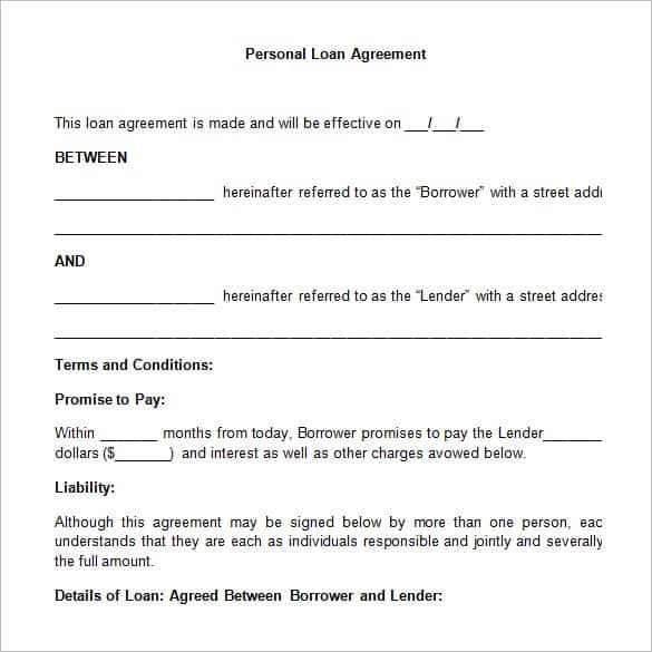 loan agreement template 11