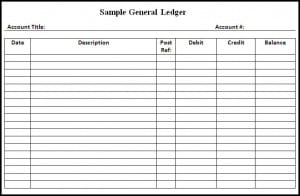 general ledger template 1542