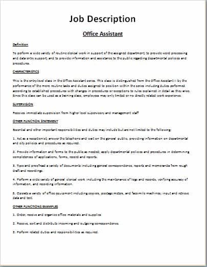 job description template 16451