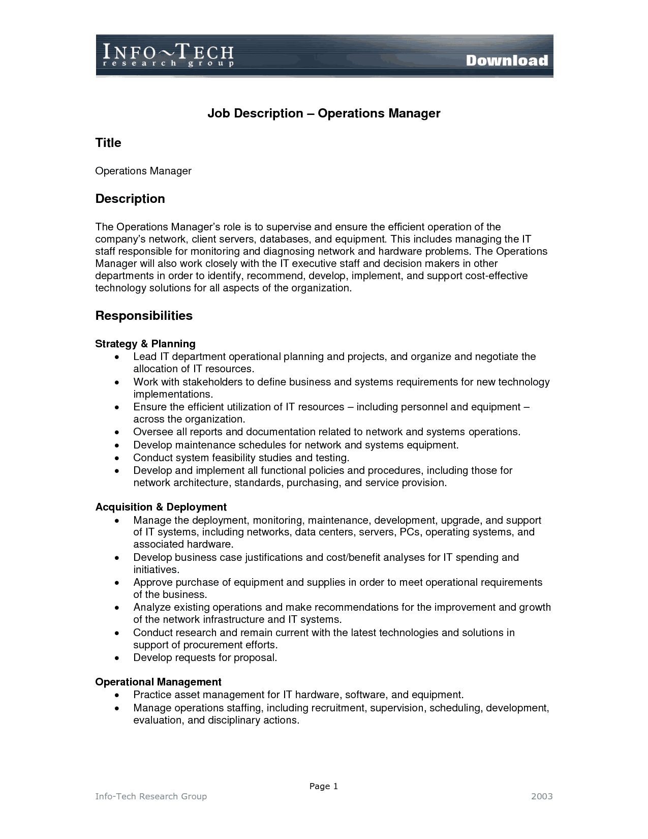 job description template 7451