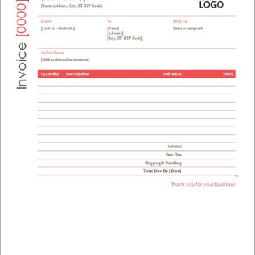 9+ Contractor invoice Templates