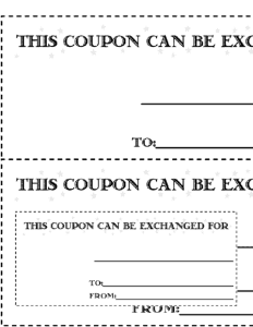 11+ Free Coupon Templates - Word Excel PDF Formats