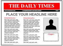 newspaper template image 3