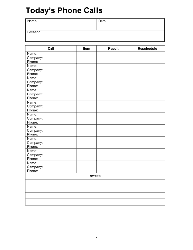 10-phone-log-templates-word-excel-pdf-formats