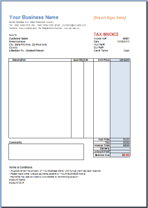 service invoice template image 2