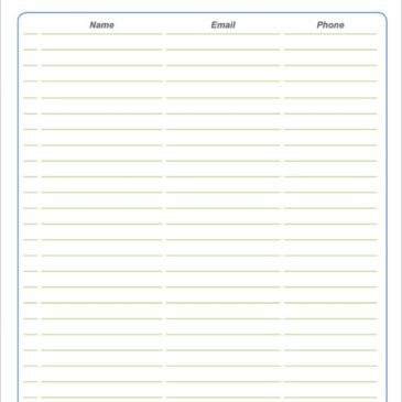 9+ Sign up sheet templates