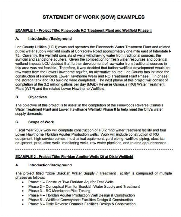 statement of work image 1