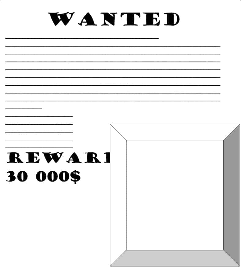 Free Wanted Poster Templates Word Excel PDF Formats