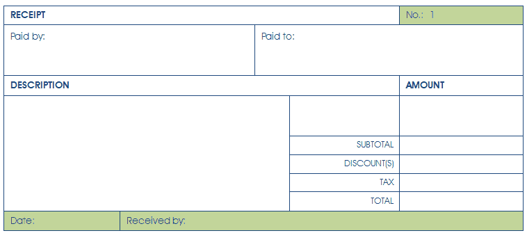 8+ Cash Receipt Templates