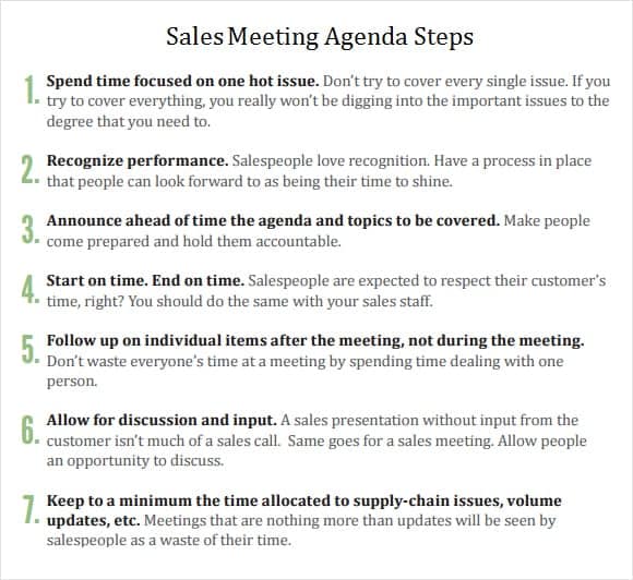 meeting agenda template 6