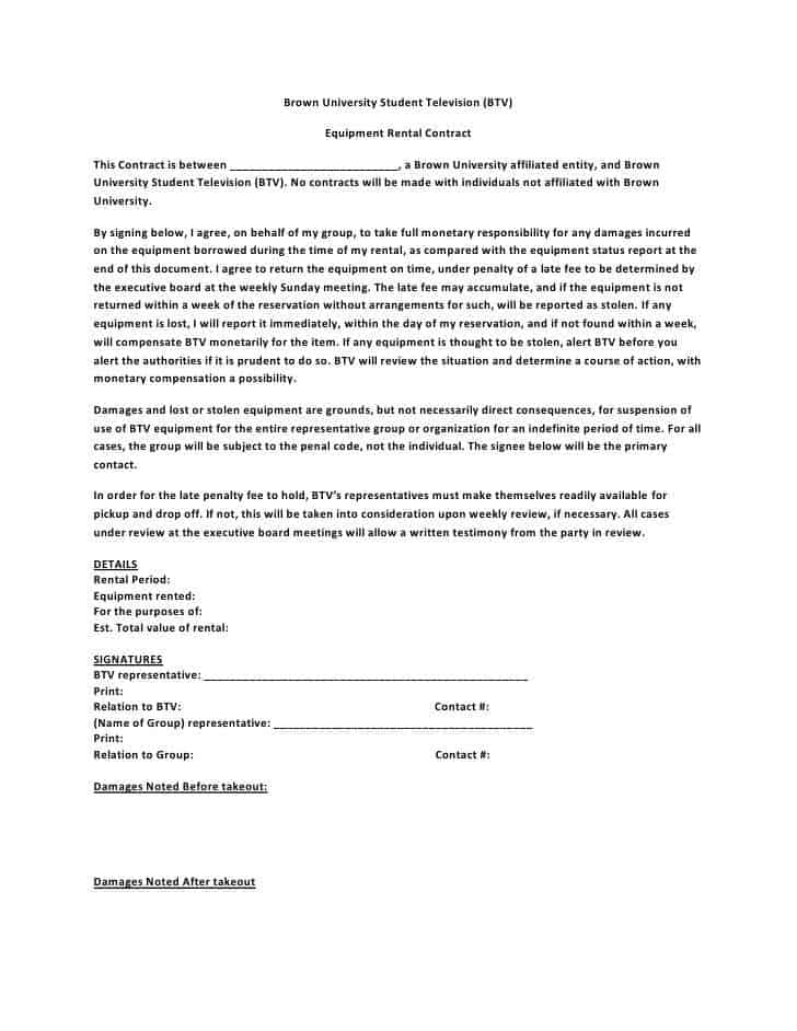 rental agreement template 18