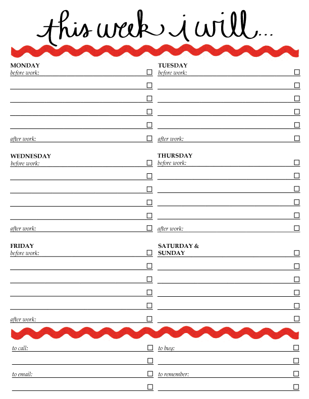 task list template 2