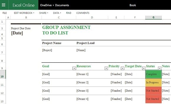 to do list template 5