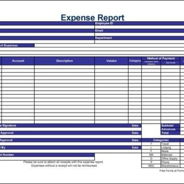 10+ Expense Report Templates