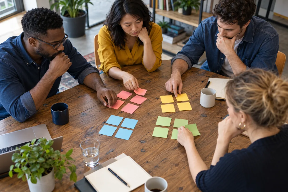 SWOT analysis template preview